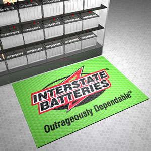 Floor Poster Rubber Logo Mats